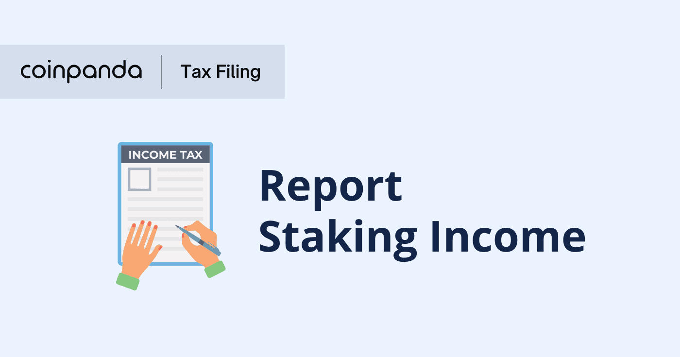 report crypto staking income